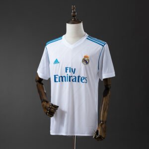2017/2018 Real Madrid Camisa Retrô Casa Torcedor