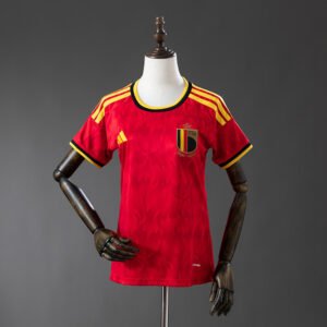 2026 Bélgica Casa Camisa Feminina