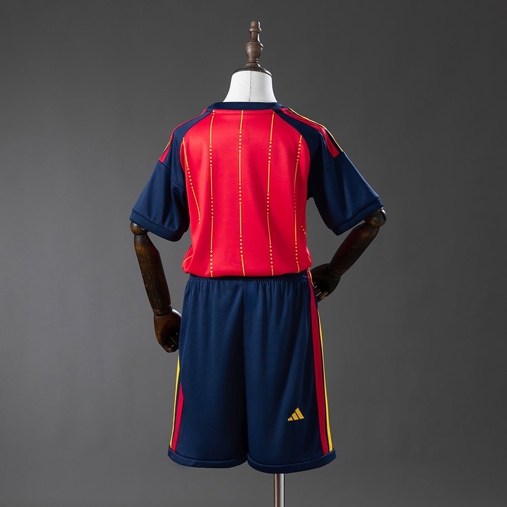 2026 Espanha Casa Camisa Infantil - Image 2