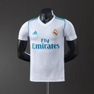 2017-2018 Real Madrid casa retrô torcedor camisa