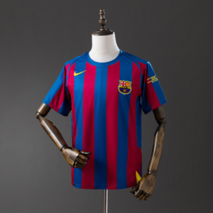 2005-2006 Barcelona casa retrô camisa – Número 10