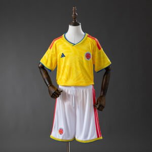 2026 Colômbia Conjunto de Camisa de Futebol Infantil