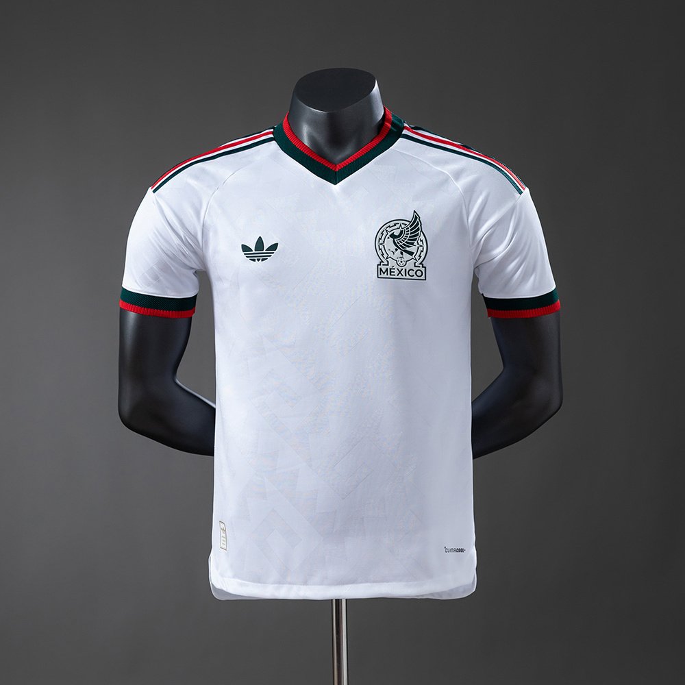 2026 Seleção Mexicana visitante camisa – Versão Jogador